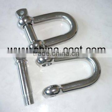 Stainless Steel Dee Shackle