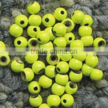 wholesale Yellow tungsten beads fly fishing