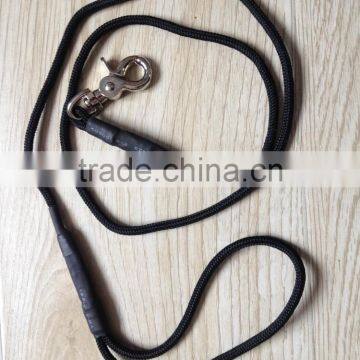 Dog lead rope pet supplies,sailing rope, climbing rope,all black 6mm*120cm