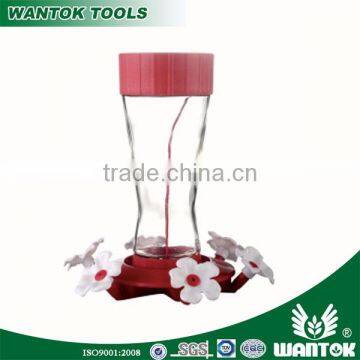 WG0208 plastic bird feeder with suction cup/hanging pet feeder/window bird feeder