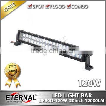 22in 120w ultra spot driving led light bar for automotive car 4WD UTV ATV SUV buggy offroad