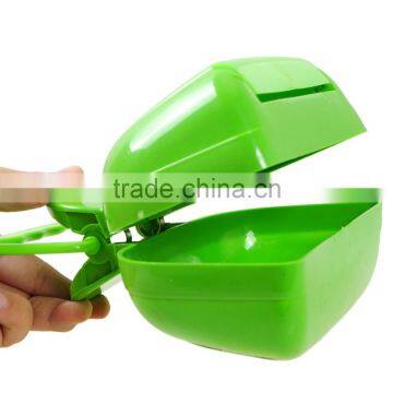 Pet pooper scooper, Doggie Sanitary Scoop for cleaning up pet dog poop clean tool