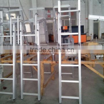 bump truck Aluminum alloy ladder, aluminum step ladder, folded ladder single side