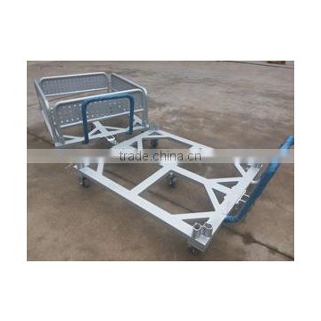 New design aluminum pallet with wheel on sale