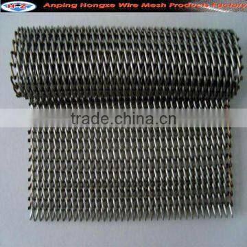 2014 Manufacturers supply good quality Stainless Steel Spiral Wire Conveyor Belt Mesh (manufacturer)