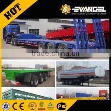 Heavy Duty Truck 70 Ton Low Flatbed Semi Trailer Low Bed Truck Trailer Trucks And Trailers photo-6