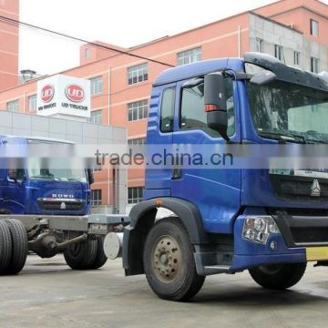 Howo T5G Cargo Crane Truck Chassis 180HP 4X2 Low Price Sale