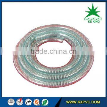 Flexible and no Smell Pvc Spring Reinforced Suction Hose photo-6