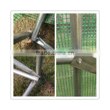 6m (L) X 3m (W) X 2m (H) Polytunnel Greenhouse Pollytunnel Poly Polly Tunnel Fully Galvanised Anti Rust Steel Frame photo-3