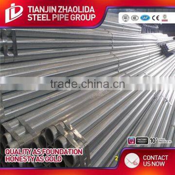 ASTM A500 GR A B WELDED Pre Galvanized Rhs Steel Tube Hot Dip Galvanized Steel Drill Pipe for Greenhouse photo-2