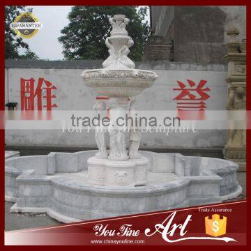 Large Square Statue Fountain For Sale photo-3
