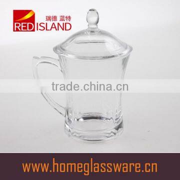 Anchor Hocking 923 Set of Cafe Glass Cappuccino Tea Coffee Latte Mugs Cups photo-4