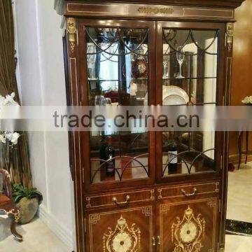 Royal Design Dinning Room Furniture Hand Carved Wooden Sideboard Cupboard photo-2