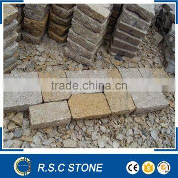 China cheap granite small block used for road or wall
