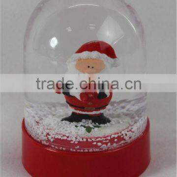2016 Walmart Large Christmas Santa Plastic Snow Globe photo-3