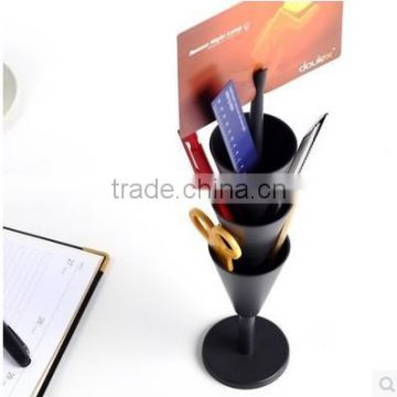 2015 New Style Card Holder, Plastic Pen Container, Plastic Desk Organizer