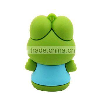 Custom PVC Soft Plastic Shell Frog U Disk Shell Gifts U Disk Shell,cheap Usb Stick photo-2