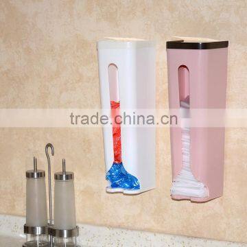 Kitchen Wall Mounted Plastic Storage Box, Home Garbage Bag Storage photo-4