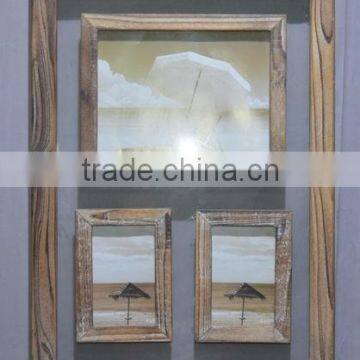 2016 Eco-frendly Antique Wood Collage Photo Frame photo-4