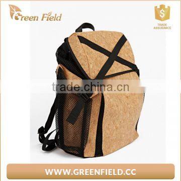 Men's hiking backpack new design cork backpack