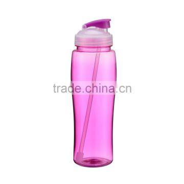 Eco-Friendly 750ml Portable BPA Free Sport Drink Cycling Hiking Outdoor Bike Gym Water Bottle With Flip Straw Space Cup photo-3