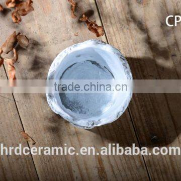 Unique Design Pot Cement Flower Pot for Plant Garden Pot photo-3