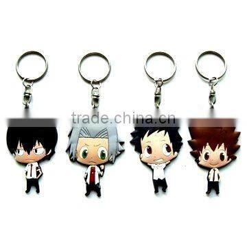 3D figures Soft pvc keychain