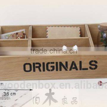 2016 Hot Selling Mini Wooden Sewing Box Unfinished photo-4