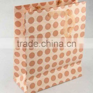 Foldable Gift Bag / Shopping Bag With Dots photo-4