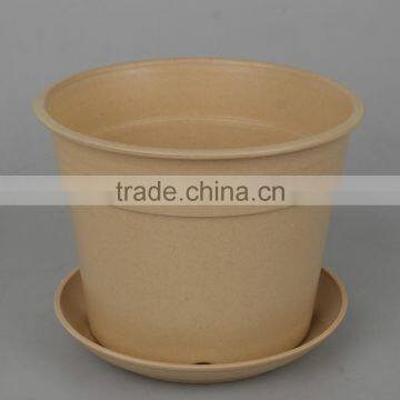 bamboo fibre material garden flower pot