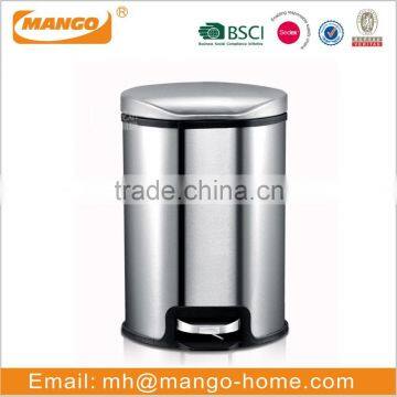 Newly Stainless Steel Pedal Waste Bin photo-2