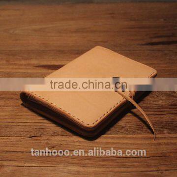 Genuine Leather Passport Holder Wallet Slim Travel Wallet Passport Holder in Embossed Logo