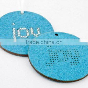 hot sale eco friendly new products promotional gift cute felt scrapbooking fabric wall hanger with word on  express