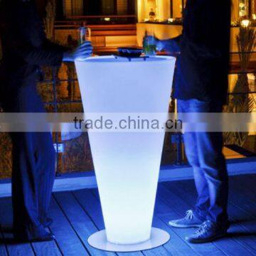 RGB changing LED furniture led coffee table/led bar table for sale