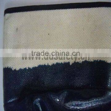 DDSAFETY Guante Nitrilo Con Puno De Seguridad O Puno Tejido Forro 100% Jersey Algodon photo-2