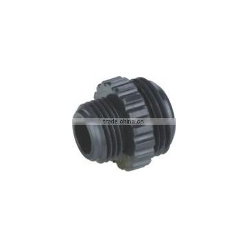 1/2"-3/4" durable plastic material male nipple hose connector