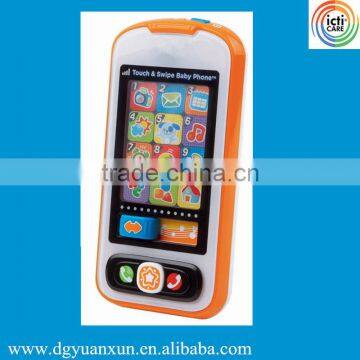 2015 new hot sale for baby phone toy buy cheap phone toy with touch screen from icti dongguan factory