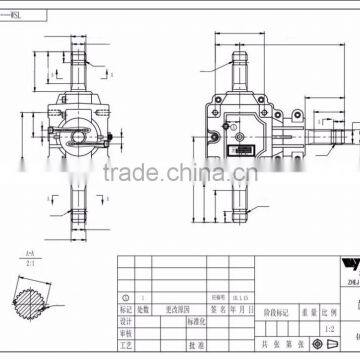 T Gearbox for Grain Storage