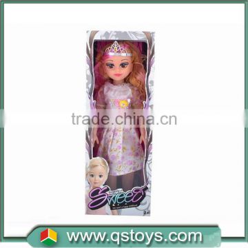 Exporting beauty product doll with cheap price for girls