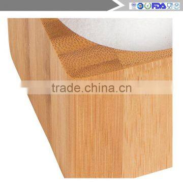 Mass Production Manufacturer Wholesale Bamboo Salt Container Kitchen Accessories photo-5