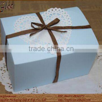 Custom small paper Cake Box wedding cake box