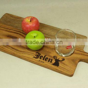 Custom popular polish ec-friendly wooden plate