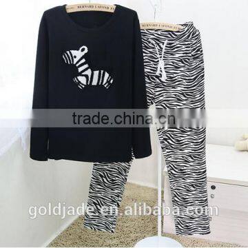 2015 New Homewear With Embroidery Design,summer Long Sleeve Sleepwearblank Homewear for Embroidery Shorts Soft Cheapest Homewear photo-5