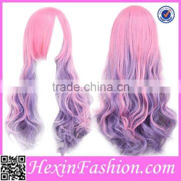 Cheap 70 CM Curve Light Purple Wig Caps Wholesale photo-4