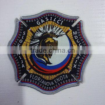 China Direct Factory Wholesale Fashion Woven Patch, Woven Badge photo-3