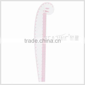 kearing brand hip curve 3 in 1 ruler armhole&hip curve ruler,fashion design ruler#6503
