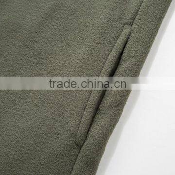 Basic Style Mens Pullover Winter Jackets Half Zip Polar Fleece Jacket