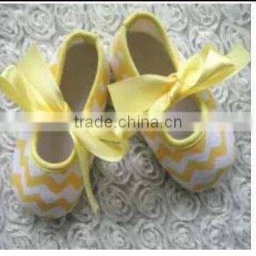 China Product and Low Price Wholesale Soft Chevron Soft Shoes for 0-15months Baby Kids for Summer and Spring photo-4