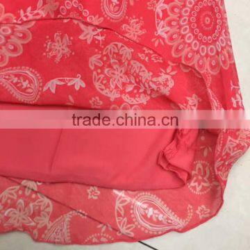 Ladies Cheap Stocklots Printed Short Skirt photo-2