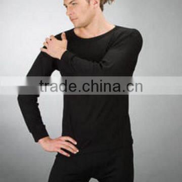 Custom Long Sleeve Long John angora Mens underwear men elastic